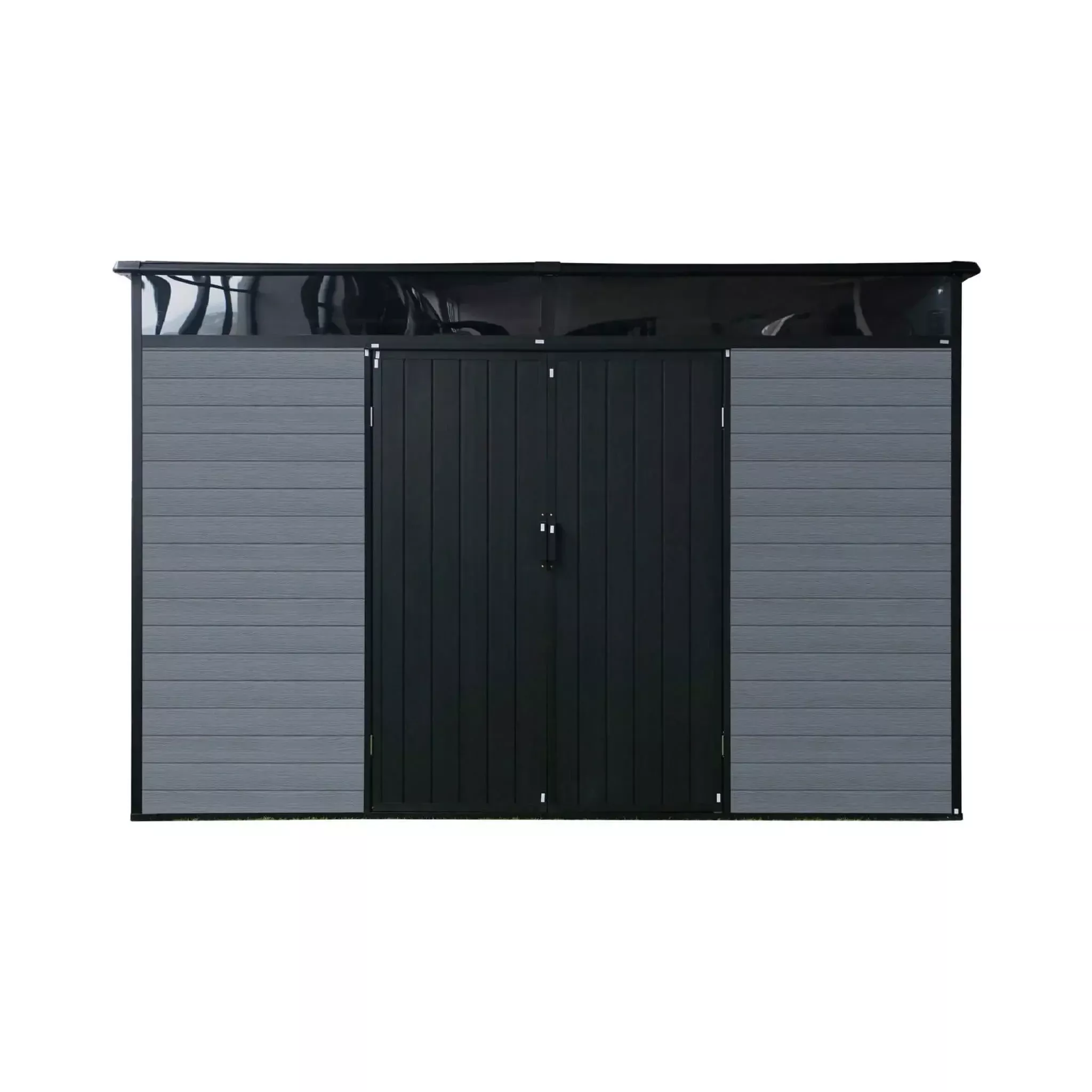 [07X10FT] Alora Outdoor Resin Garden Shed With Floor, Window, And Lockable Door (SAK25987)