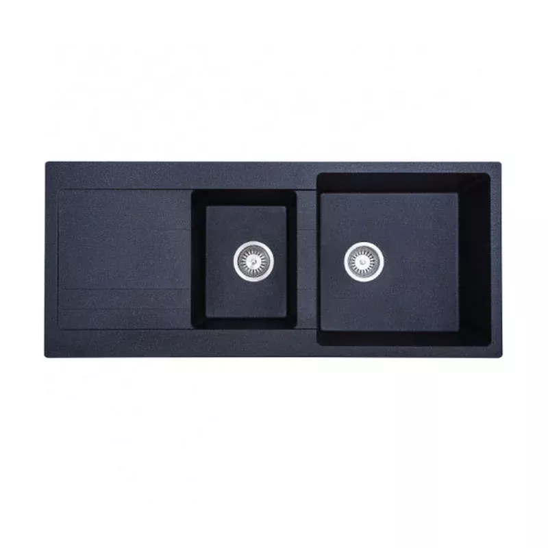 1 & 1/2 Bowl Granite Sink With Drainer