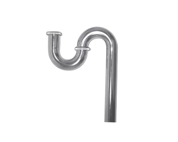 1-1/2" S-Trap Chrome