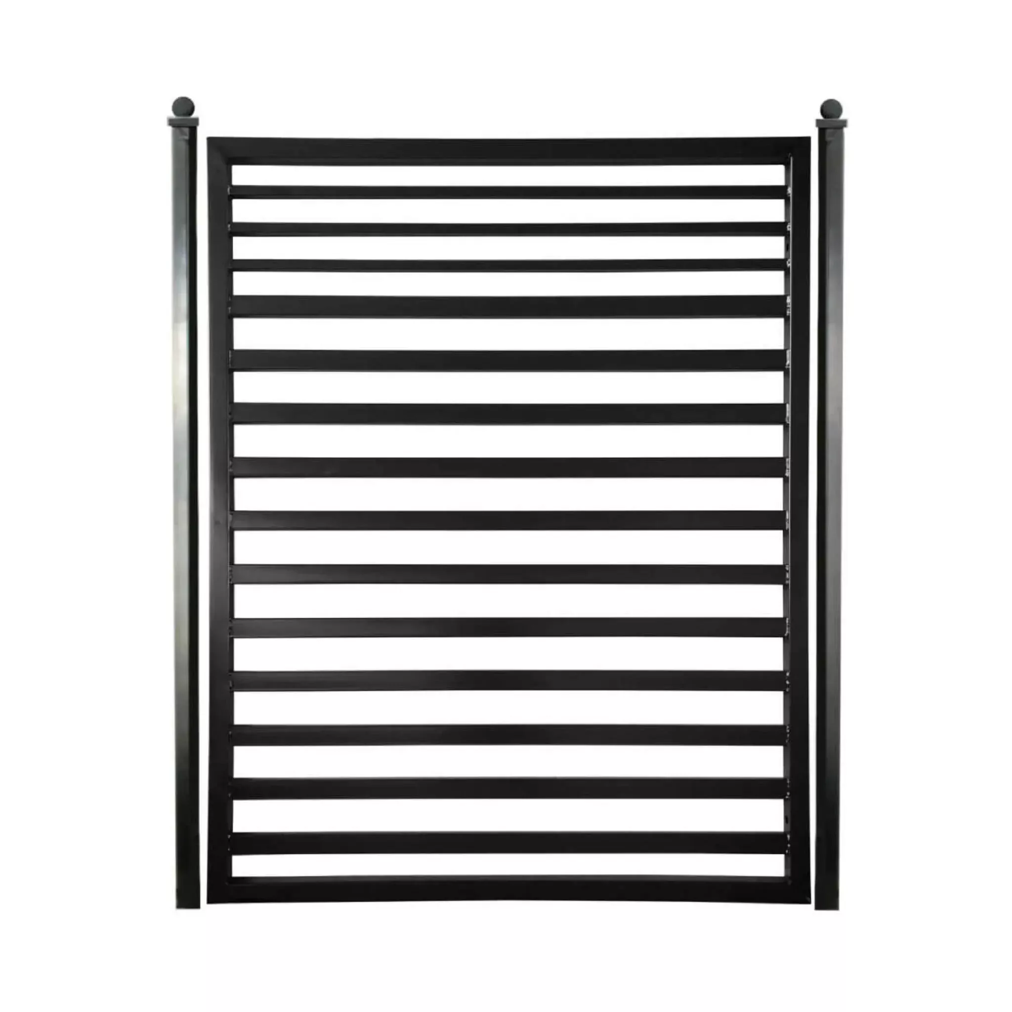 5FT Heavy-Duty Sofia Powder-Coated Galvanized Steel Pedestrian Gate (SAK12567)