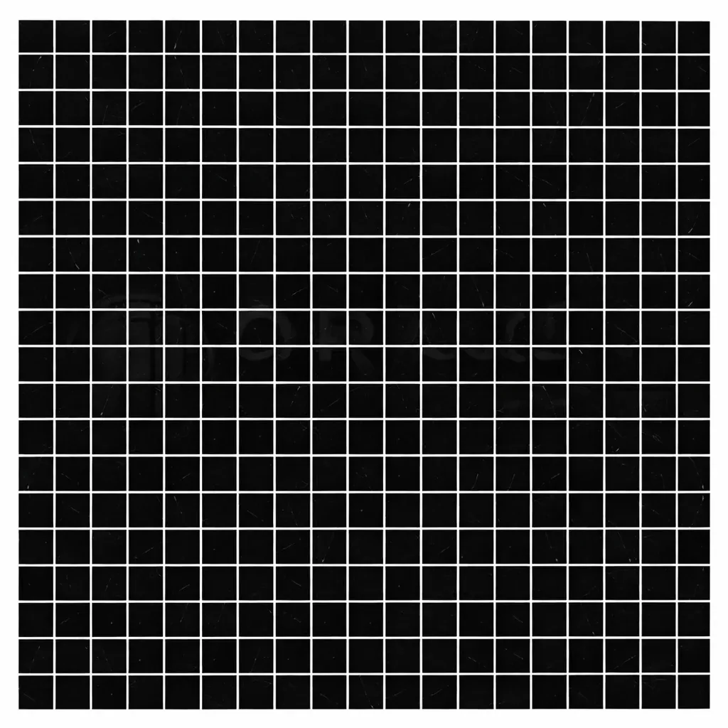 Absolute Black Granite 5/8x5/8 Polished Mosaic