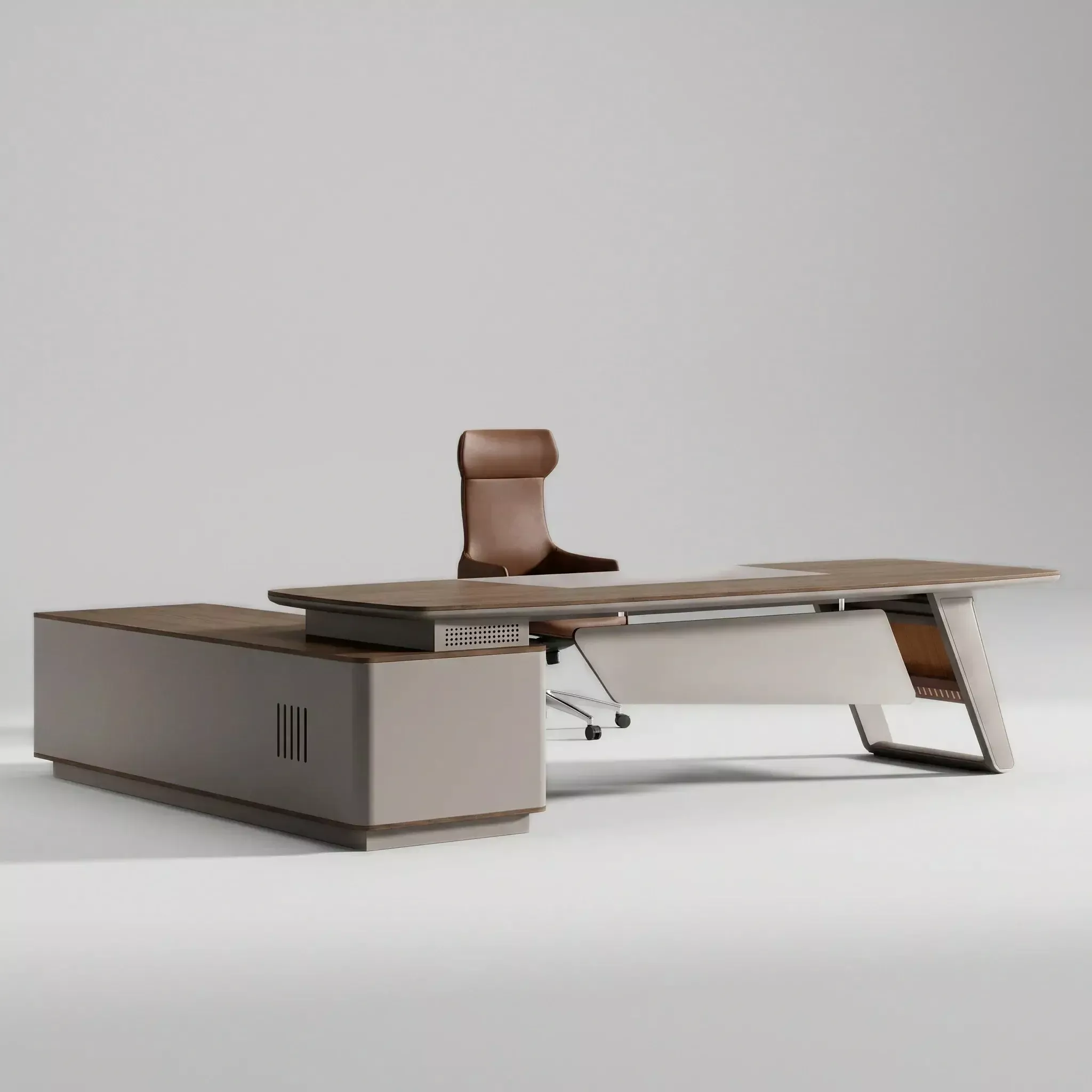 Canmore · Modern L-Shaped Executive Desk