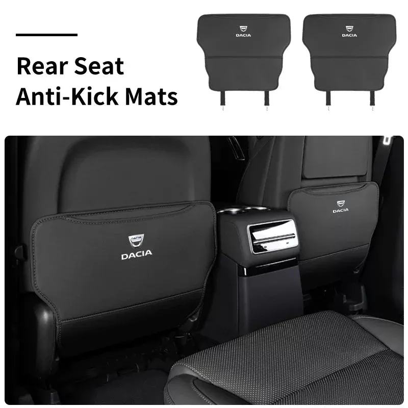 “Dacia Car Kick Mat Protector – Interior Accessory for Duster, Logan, Sandero, Lodgy, Dokker, Stepway”