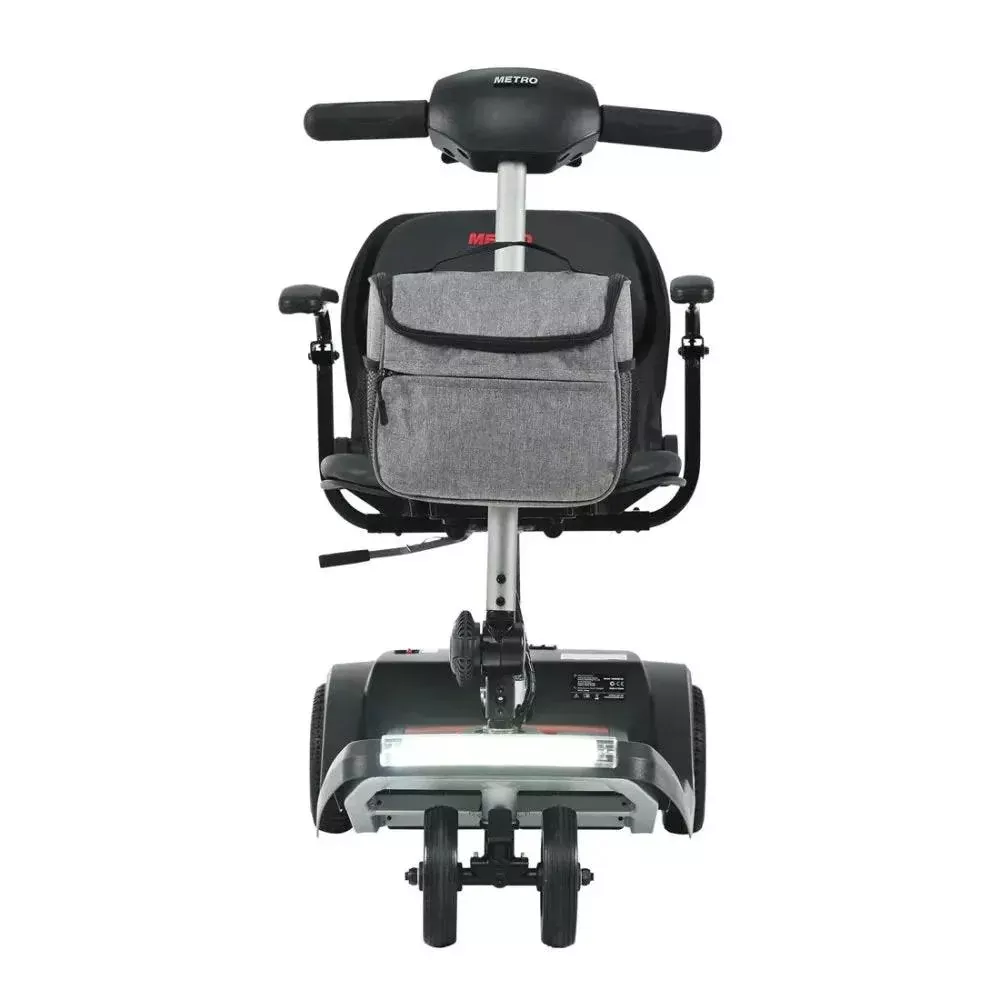 Metro Mobility Air Classic Electric 24V/12AH 250W Airline Approved Portable Folding Mobility Scooter, 265LBS (SAK96425)